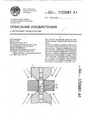 Способ контроля качества металлизации отверстий печатных плат (патент 1723681)