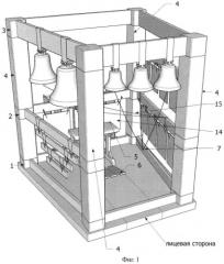 Концертная колокольная установка (патент 2444070)