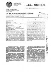 Устройство для получения парогазовой смеси (патент 1653812)
