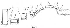 Способ создания регулируемого свободно текущего водного потока и устройство для его осуществления (патент 2562205)