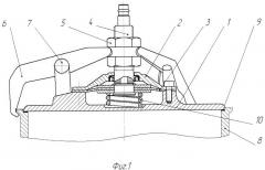 Устройство для автоматизированного закрепления крышки и герметизации контейнера центробежно-планетарной установки (патент 2627083)