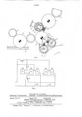 Устройство для подачи влаги и краски на поверхность формного цилиндра офсетной печатной машины (патент 650841)