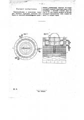 Приспособление к кузнечному горну для местного подогрева дисковых пил (патент 28501)