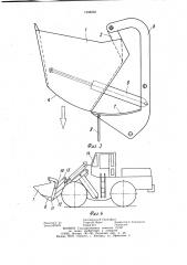 Рабочее оборудование одноковшового погрузчика (патент 1033652)