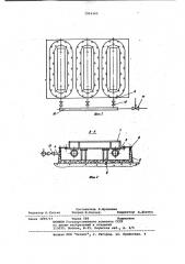 Виброплощадка для уплотнения бетонных смесей в форме (патент 1016165)