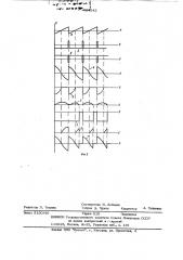 Устройство для моделирования тиристорного преобразователя (патент 624242)