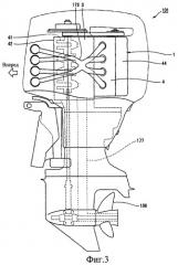 Многоцилиндровый двигатель внутреннего сгорания, транспортное средство, морское судно и способ выпуска для многоцилиндрового двигателя внутреннего сгорания (патент 2438020)