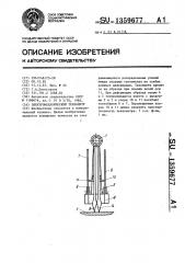 Электромеханический тензометр (патент 1359677)