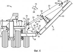 Блокирующий крылья узел для сельскохозяйственного орудия (патент 2562950)