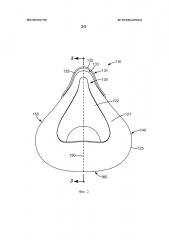 Респираторная маска с носовым опорным элементом-расширителем (патент 2640984)