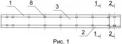 Клеефанерная двутавровая балка (патент 2454516)