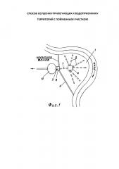 Способ осушения прилегающих к водоприемнику территорий с пойменным участком (патент 2616376)