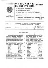 Литейная сталь (патент 954494)