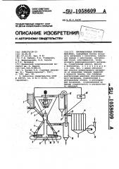 Противоточная струйная мельница (патент 1058609)