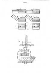 Устройство для укладки резного торфа в фигуры сушки (патент 740953)