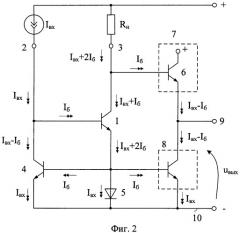Активная нагрузка дифференциальных усилителей (патент 2368063)