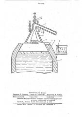 Устройство для удаления шлака из ковша (патент 607641)