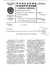 Ножницы для резки листового материала (патент 912412)
