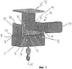 Комбинированное грузоподъемное устройство (патент 2475444)