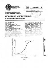 Способ создания непрерывного градиента концентрации раствора (патент 1035495)