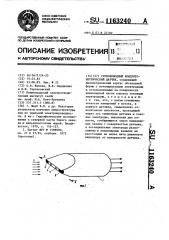 Глубоководный кондуктометрический датчик (патент 1163240)