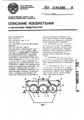 Сепарирующее устройство для корнеклубнеплодов (патент 1181580)