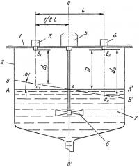 Способ контроля уровня тампонажных растворов (патент 2567435)