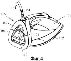 Утюг, содержащий усовершенствованное устройство направления шнура (патент 2459021)