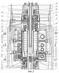 Турбороторный двигатель юги (патент 2372503)
