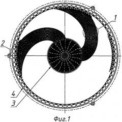 Биполярная пластина топливного элемента круглой формы (патент 2516245)