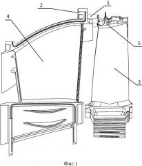Устройство охлаждения уплотнительных гребней бандажных полок рабочих лопаток турбины (патент 2624691)