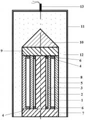Способ получения покрытия из порошкообразного фторопласта-4 на поверхности цилиндрического стального изделия (патент 2585910)