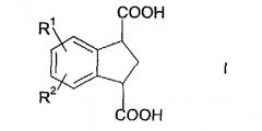 Способ получения индан-1,3-дикарбоновой кислоты (патент 2282615)