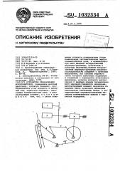 Устройство сканирования монохроматоров (патент 1032334)