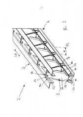 Пролётная балка для мостового или козлового крана и подъёмный кран, содержащий такую пролётную балку (патент 2654840)