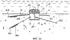 Придонное электромагнитное измерительное устройство и способ выполнения придонных электромагнитных измерений (патент 2324206)
