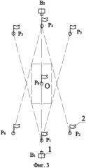 Способ определения координат взрыва и энергетических характеристик боеприпаса при испытаниях (патент 2570025)