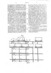 Устройство торможения на гравитационных стеллажах грузов (патент 1684182)