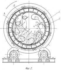 Барабанная сушилка для продуктов, подверженных комкообразованию (патент 2296282)
