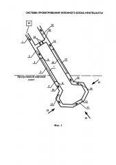 Система проветривания уклонного блока нефтешаты (патент 2642893)