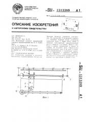 Транспортер жатки (патент 1313389)