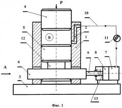 Устройство для пластической осадки со сдвигом плоской заготовки (патент 2252102)