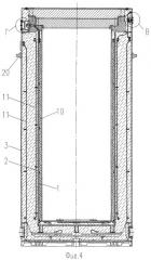 Металлобетонный контейнер для транспортировки и/или хранения отработавшего ядерного топлива (патент 2364964)