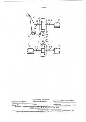 Стенд для испытания главных передач ведущих мостов транспортных средств (патент 1717990)