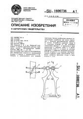 Устройство для остеосинтеза (патент 1600736)