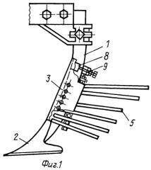 Рабочий орган окучника (патент 2250580)