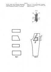 Способ ремонта швейных изделий (патент 1402334)