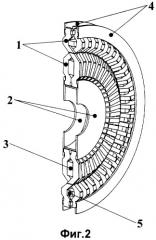 Модульная радиальная электрическая машина с поперечным магнитным потоком (патент 2327271)