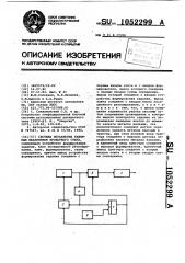 Система управления нажимным механизмом прокатного стана (патент 1052299)