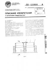 Устройство для формирования пакета длинномерных изделий (патент 1219501)